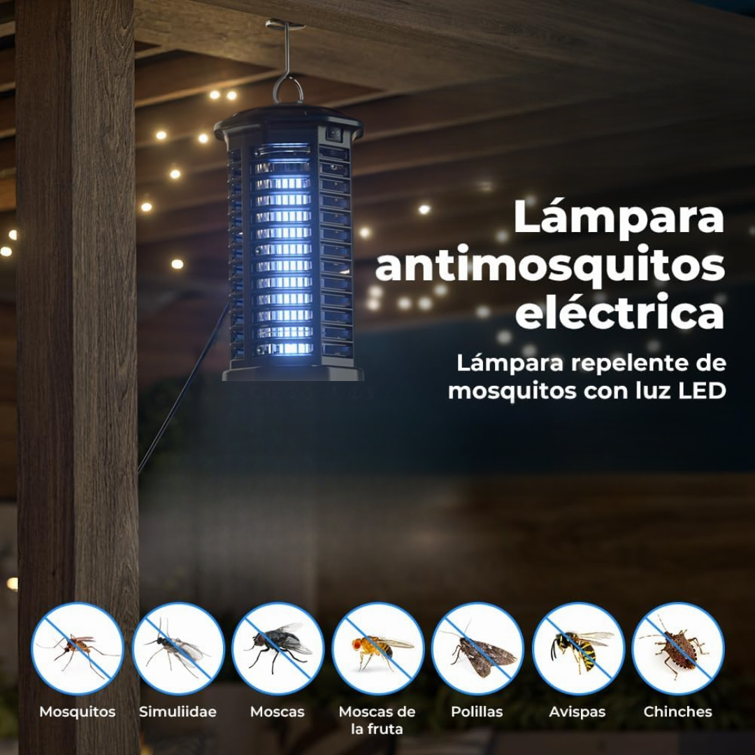 Pack X3 Lampara Mata Mosquitos 3D: protección efectiva y segura