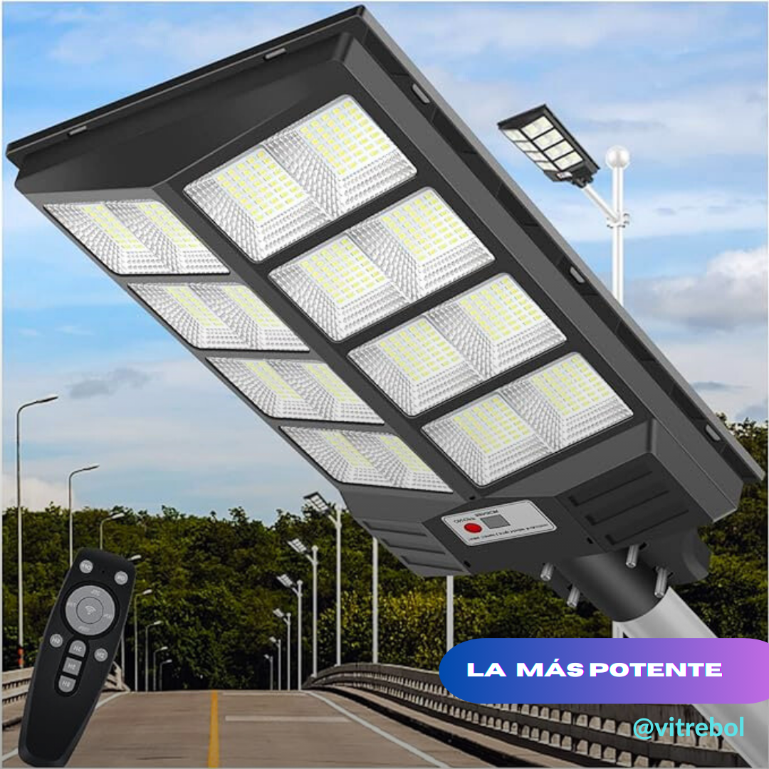 1200 watts LAMPARA LED SOLAR -Imponente y de alta calidad.