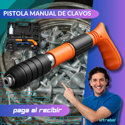 Pistola Manual De Clavos - ahorro de energía y protección del medio ambiente