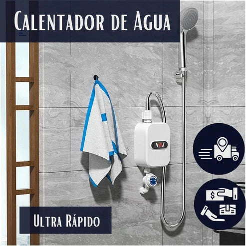 CALENTADOR DE DUCHA ULTRA RÁPIDO + REGALO GRÁTIS