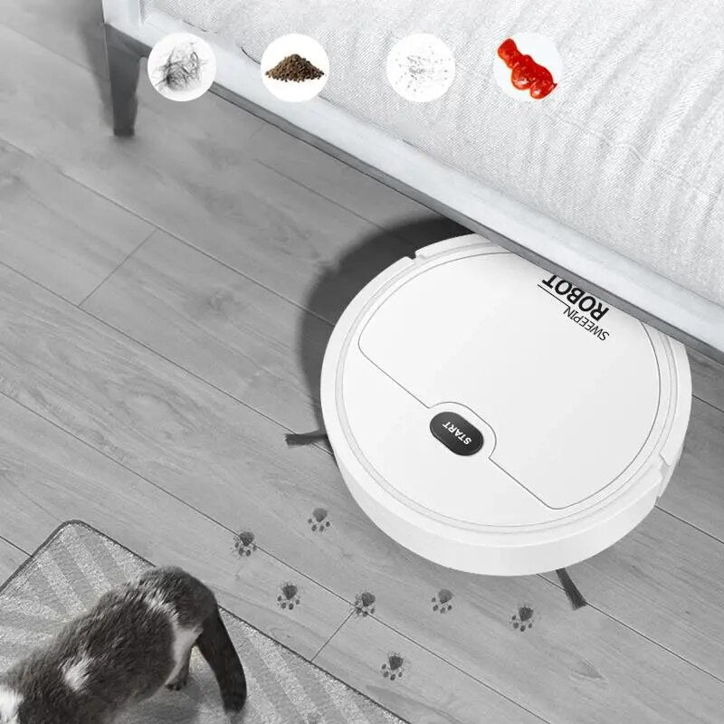 Clean Robot Aspirador | 3 en 1 Total Cleaning™