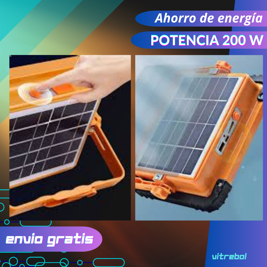 Foco De Construccion - 200W - soporta fuertes lluvias