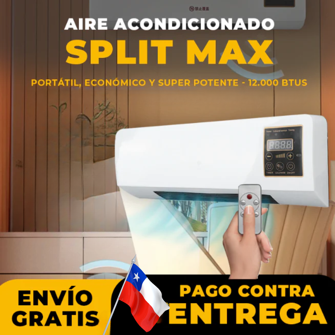 Aire Acondicionado Portátil | SplitMax [ULTRA POTENTE]