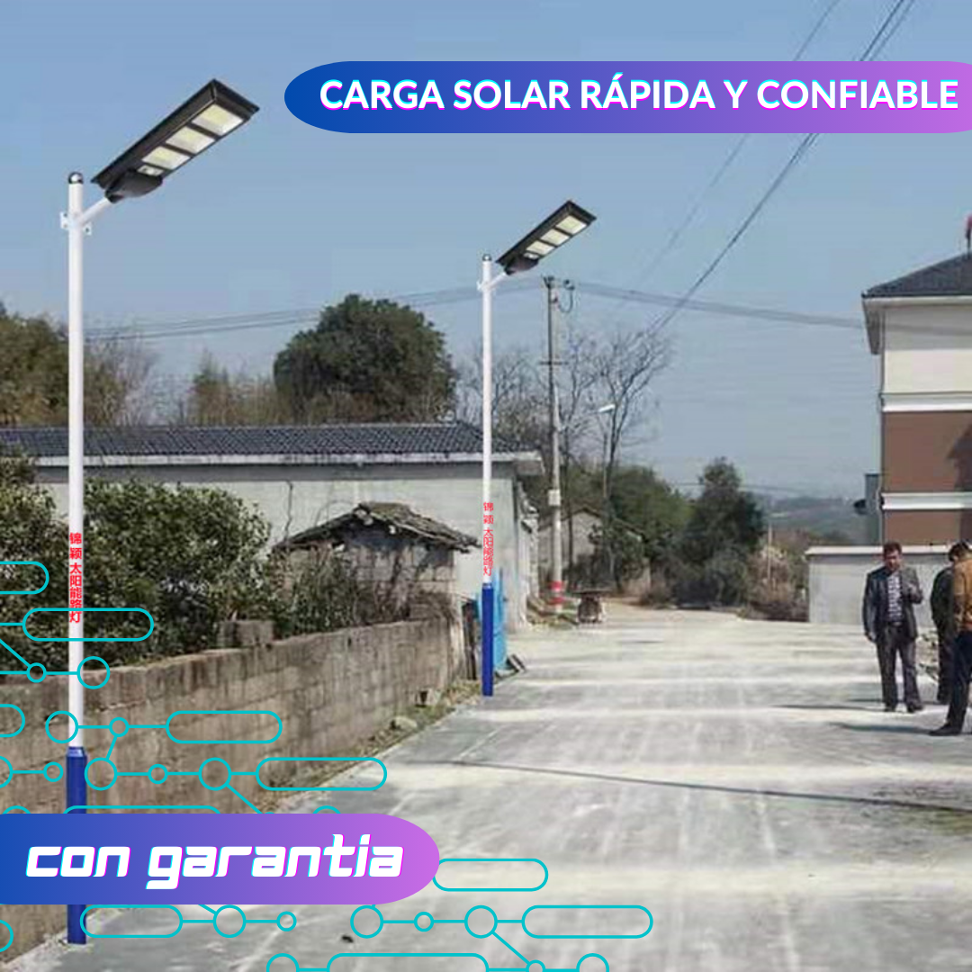 Foco solar grande de 1000W, Medidas 72cm largo x 24 ancho Cm