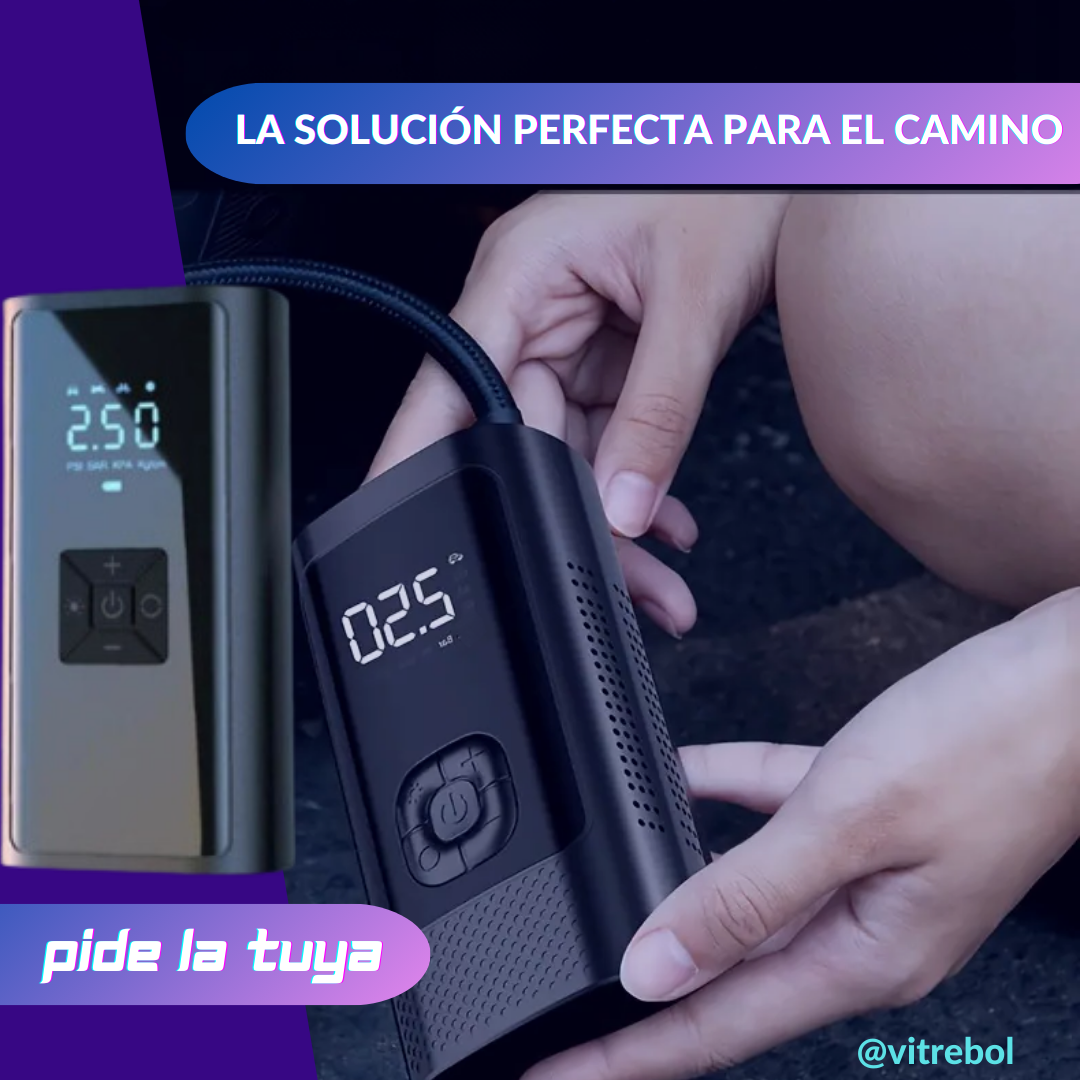 Power bank y Compresor De Aire Portátil de alta potencia