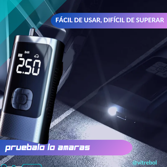 Power bank y Compresor De Aire Portátil de alta potencia