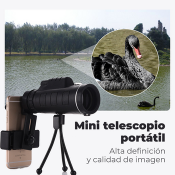 Telescopio Portátil con Visión Nocturna Estrella.