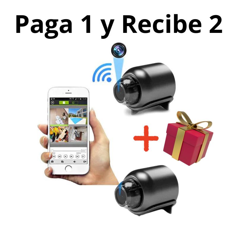 MiniCámara de Seguridad Full HD 4K UltraVision™ +Regalo