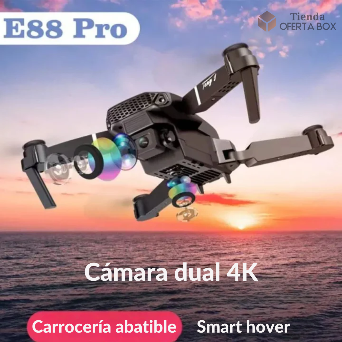 Drone profesional I3 PRO con cámara 4k GPS Wifi